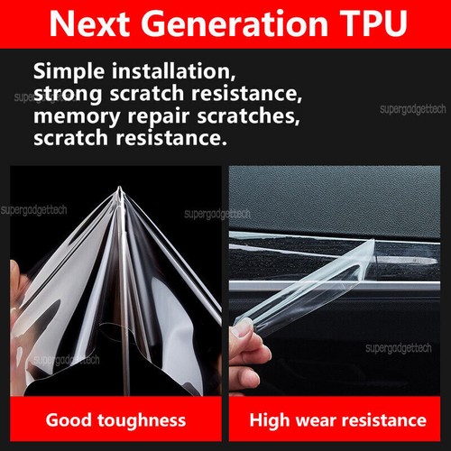 TPU Dashboard Protect Film For Audi A4 2013-2016 Navigation Display Sticker - Picture 4 of 10
