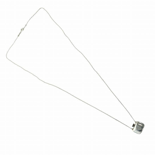 Auth Tiffany Vintage Elsa Peretti Large Perfume Bottle Necklace Silver925 Silver - Picture 2 of 7