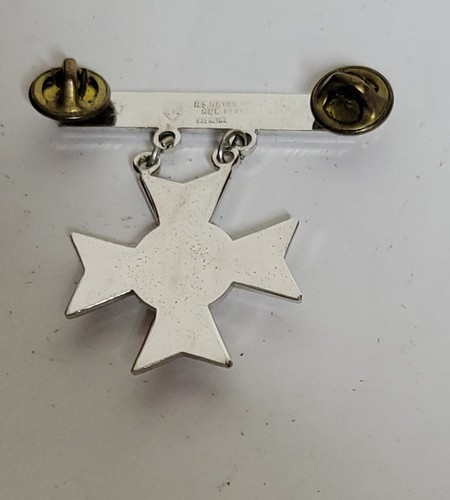 Cravatta clip barra fermacravatta epoca Vietnam US Marine Corps USMC uniforme e distintivo cecchino - Foto 5 di 9