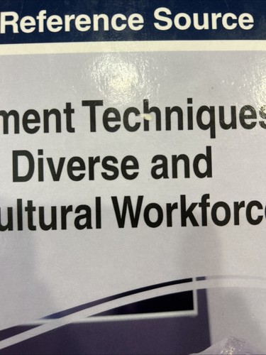 Management Techniques for a Diverse and Cross-Cultural Workforce IGI Global Book - 第 2/7 張圖片