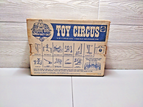Jouet cirque Ringling Bros. et Barnum & Bailey cirque Mattel 1972 actes de plaisir - Photo 2/22