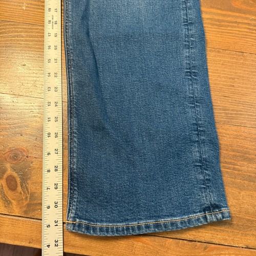 Jeans American Eagle CURVY STRAIGHT Talla 12 Largo Medio Lavado Nuevos con Etiquetas - Imagen 2 de 9