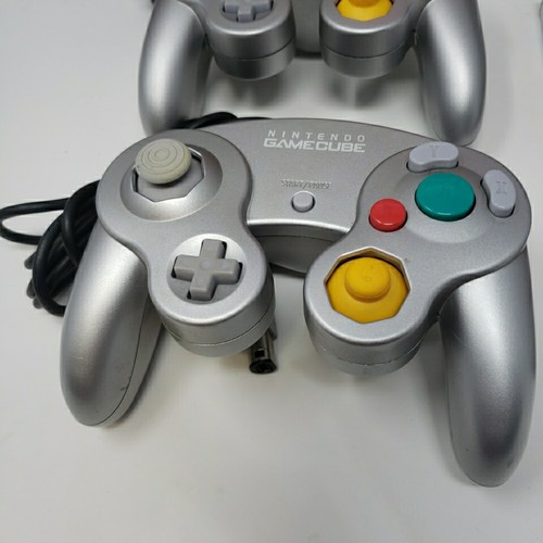 Nintendo Gamecube Platinum Mario Kart Double Dash Console Bundle - Authentic - Picture 10 of 24