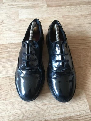 Women Clarks Heels Black Patent Leather 36 - Bild 1 von 4