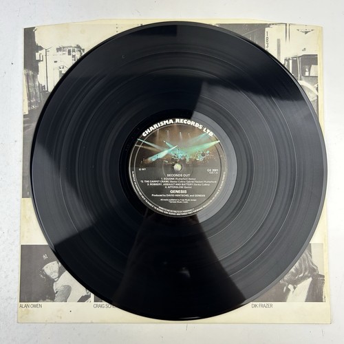 Genesis Seconds Out Double LP Vinyl Album Ex Con 1977 Original UK Record GE2001 - Picture 6 of 24