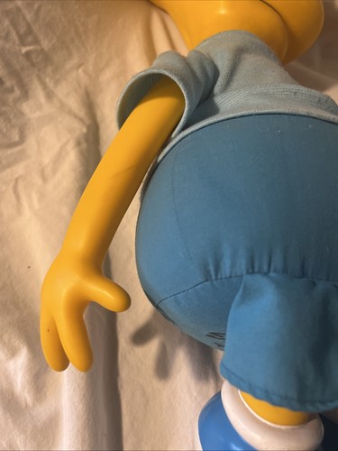 Muñeca Talking Bart Simpson Dan-Dee 1990 vintage 18" tira FUNCIONA - Imagen 10 de 13