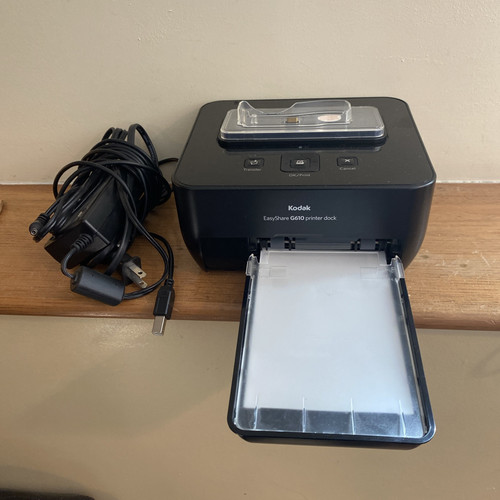 Kodak EasyShare G610 Digital Photo Thermal Portable Printer Dock + Cables GETESTET - Bild 1 von 10