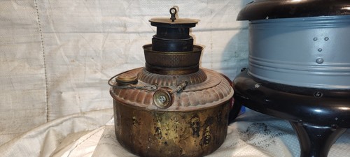 Antique perfect smokeless oil heater No. 150 original - Picture 19 of 23