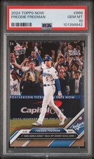 Freddie Freeman 2024 Topps Now World Series Walk-Off Grand Slam Dodgers PSA 10