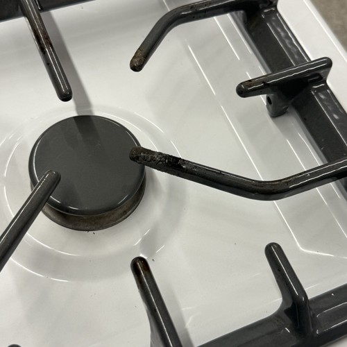 Amana 30 Inch Gas Cooktop Cast-Iron Grates-Simmer Settings: White - Picture 8 of 12
