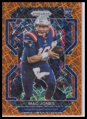 2021 Panini Prizm #336 Mac Jones Lazer RC