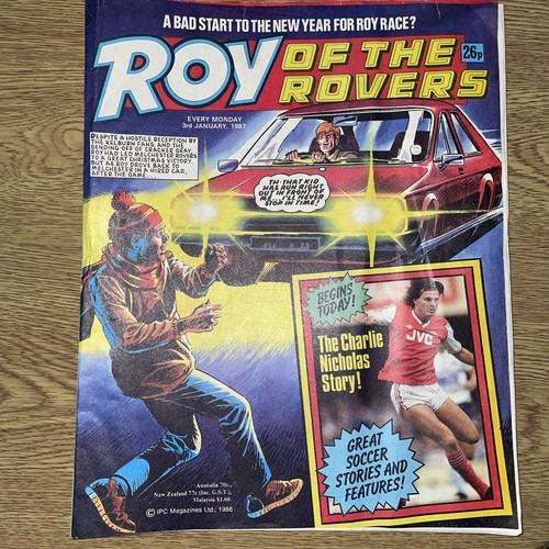 Bundle Of ROY OF THE ROVERS COMICS X 6 : January 1987 - All In VGC - Picture 2 of 11