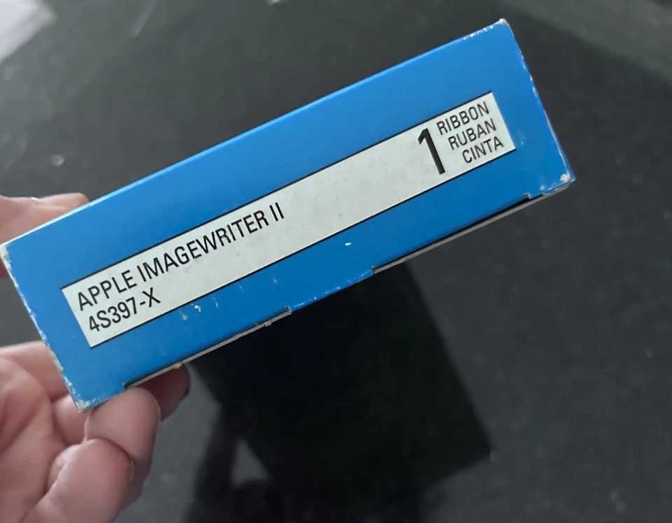 Ko-Rec-Type 4S397-X Printer Ribbon for Apple ImageWriter II NOS Vintage Sealed - Image 2 of 4