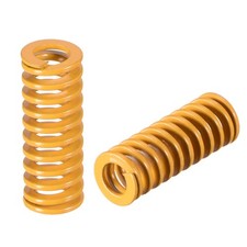 8mm OD 20mm Long Spiral Stamping Light Load Compression Mould Die Spring 10Pcs