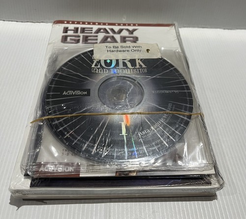 Zork Grand Inquisitor, Heavy Gear and The Book of Nimbus Software CD Pack Sealed - Picture 5 of 7