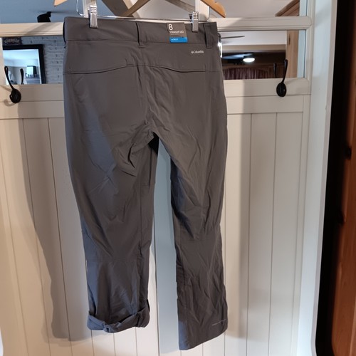 Pantalones cortos Columbia Omni Shield para mujer de pierna recta/capri, talla 8 - Imagen 11 de 18