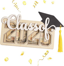 Class of 2026 Graduation Money Holder for Daughter Son, Unique Wooden Graduation