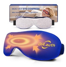 Heated Eye Mask - Microwave Hot/Warm Compress for Dry Eyes, Stye, Chalazion, ...