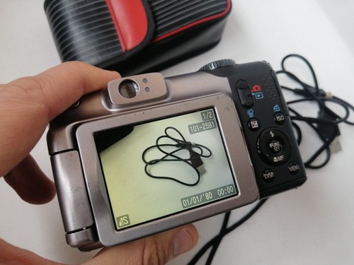 TESTED CANON PowerShot A650 IS 650 12.1MP Digital Zoom Photo Camera 2GB vintage - Picture 17 of 22