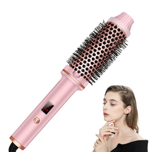 Heated Round Brush 1.5 Inch Thermal Brush Ceramic Curling Iron Dual Voltage - Picture 5 of 6