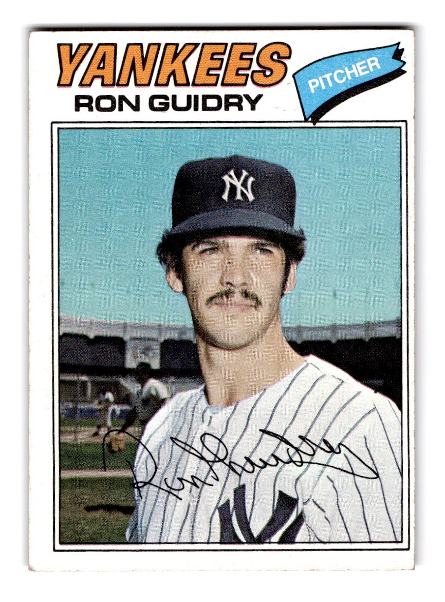 1977 Topps Burger King New York Yankees #11 Ron Guidry