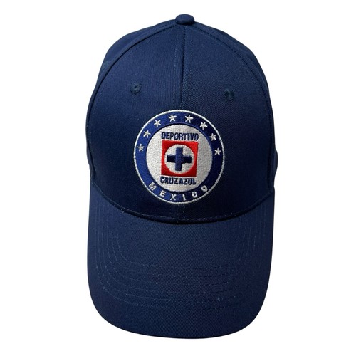 Cruz Azul Mexico City Futbol Soccer Club Hat Cap Blue FMF Official Snapback Dad - Picture 2 of 11