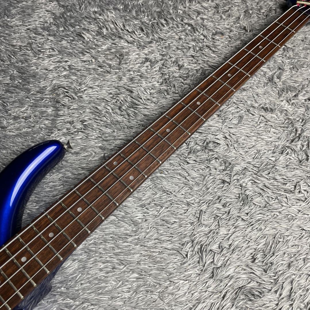 Fernandes ベース　FRB-55 Electric Bass Guitar Fernandes FRB-55 Blue Burst Flamed Top