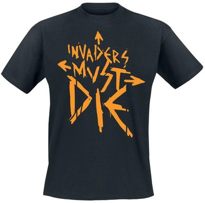The Prodigy T-Shirt Herren Invader Must Die schwarz M