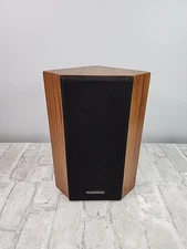 Kenwood LSK-06S 4" Full Range 40W Corner Bookshelf Speaker (1) Vintage Tested