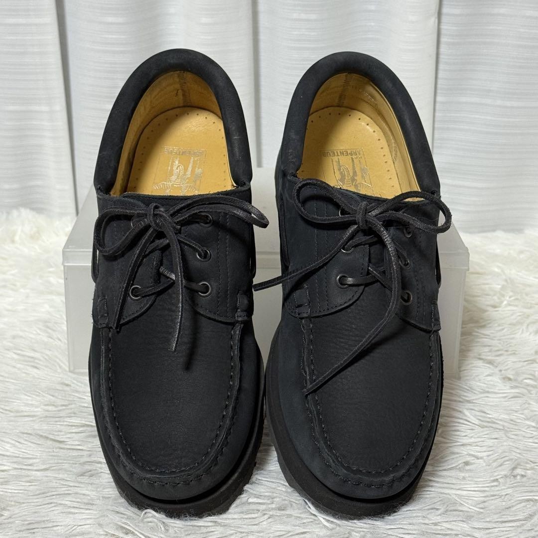 パラブーツParaboot for ARPENTEUR SAFARI BRIAC PARABOOT ARPENTEUR BRIAC Black Moccasin Shoes UK9 | eBay
