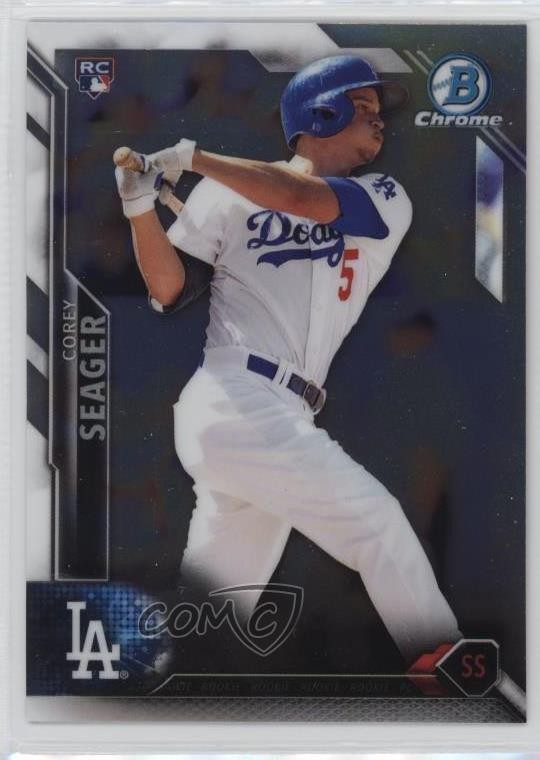 2016 Bowman Chrome Corey Seager #40 11ff
