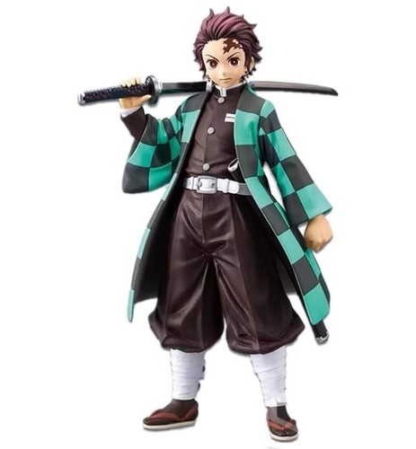 Lo último, Anime Demon Slayer Tanjiro Kamado PVC Figura Nuevo Sin Caja 16cm