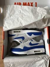 Nike Air Max 1 Anniversary Royal Blue 2017 908375-102 UK/US9/EU42.5 BNIB