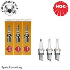 NGK Zündkerzen 3x LPG für Fiat Panda 500C Suzuki Alto Wagon R+