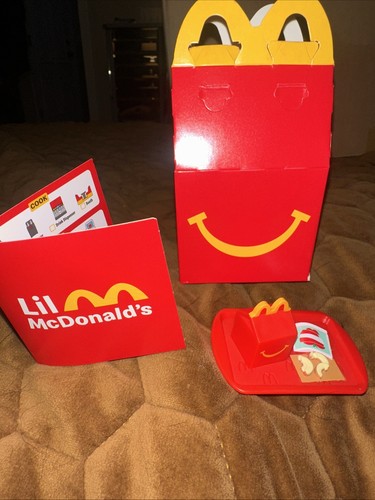 Neu Selten Lil McDonald’s Selten Happy Meal Äpfel #18 Miniatur Sammlerstück OG