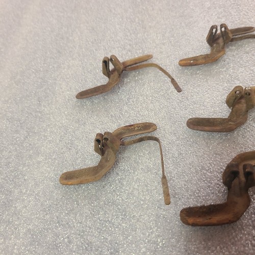 1956 Buick Roadmaster Quarter molding CLIPS ONLY 2 Door Passenger INCOMPLETE SET - Picture 22 of 23