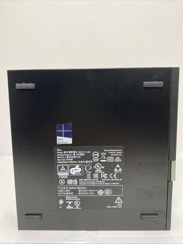 Dell Optiplex 5050 Micro Desktop i5-6500T 640GB HDD 8GB RAM Win 10 Pro - 第 2/4 張圖片