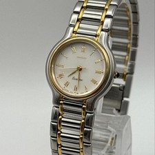 SEIKO Exceine 1221-0190 Quartz Watch Stainless Steel Gold Tone