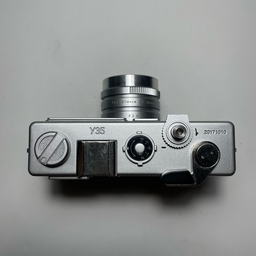 Yashica Y35 Digifilm Camera Tested + DigiFilm 200 Cart, SD Card, USB Cable - Picture 6 of 11