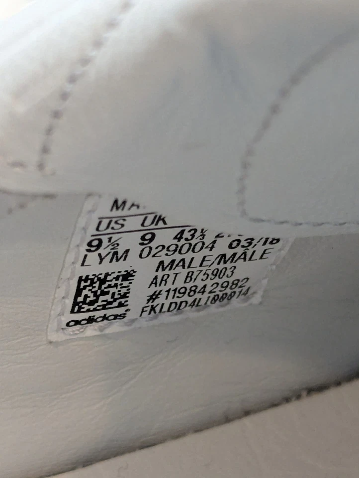 Adidas Samba Recon LT Crystal White Gum Men Size 9.5 - Image 2 of 4