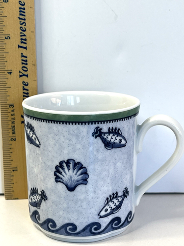 Set of (6) Villeroy & Boch Switch 3 Porcelain CORSICA Coffee/Tea Mugs Germany - Picture 5 of 6