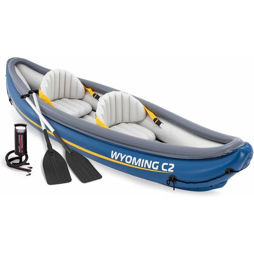Intex 68389N Kayak Wyoming C2 2-Personen Dinghy 118 7/8x35x20 7/8in Incl. - Picture 1 of 10
