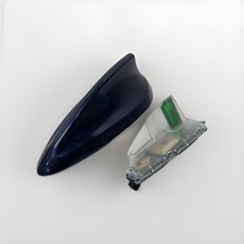 12-15 BMW F30 328i SHARK FIN ROOF ANTENNA W/ COVER DARK BLUE 65209209430 OEM