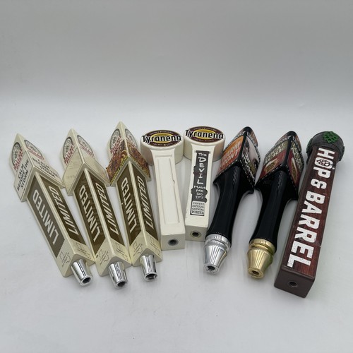 8 Mixed Tap Handle Knob Lot Ballast Point Hop Barrel Lakefront same day Ship - Picture 2 of 3
