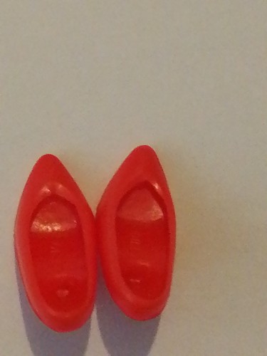 Barbie Vintage Red 1995 New Heels Pumps Combine Postage - Picture 4 of 8