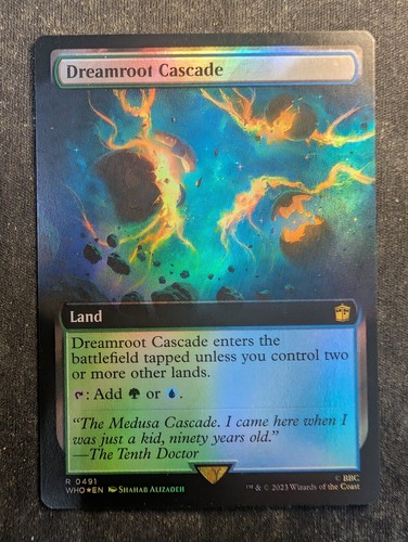 Dreamroot Cascade - Foil Extended - UB: Doctor Who (MTG)