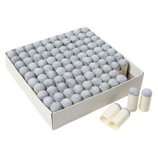 40PCS Slip On Pool Cue Tips Replacement Over Snooker 9mm 10mm 12mm 13mm