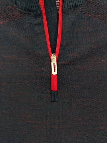 Capa base de lana merino con cremallera SMARTWOOL XS Intraknit 200 1/4 para mujer diseñada - Imagen 3 de 9