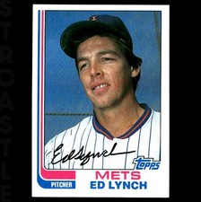 1982 Topps - Ed Lynch #121 (RC) New York Mets ⚾ Baseball Card