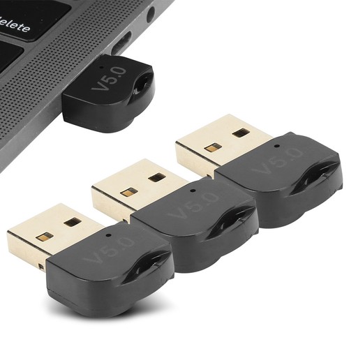3x BT Low Energy Consumption Wireless USB Adapter Portable Dual Mode Transmi NEW - Afbeelding 2 van 12